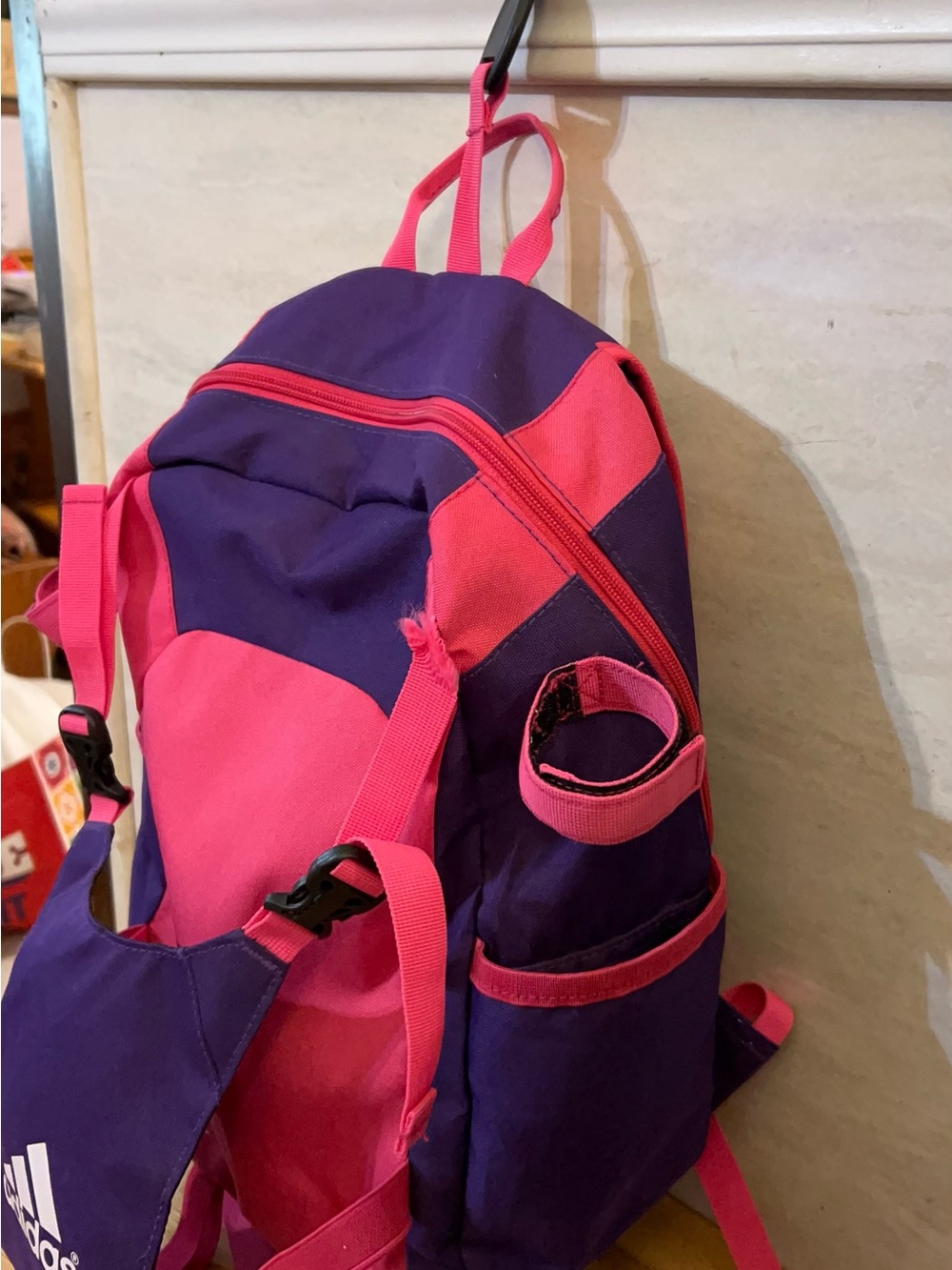 adidas Purple and Pink Backpack - Picture 4 of 11
